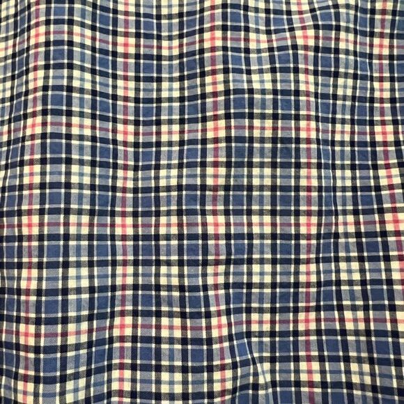 Blue and pink plaid Ralph Lauren men’s button down shirt size M slim fit - Picture 2 of 8